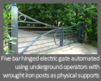 Automatic, Electric Hinged Gate